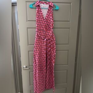 Diane Von Furstenberg for Target Pink Jumpsuit